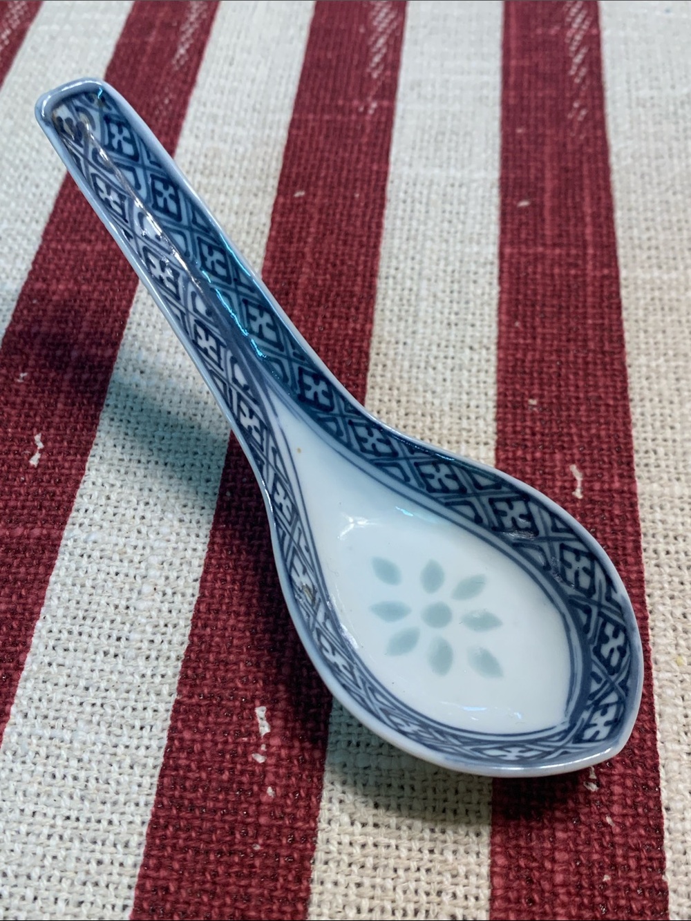 Vintage Porcelain Spoon - Picture 2 of 6